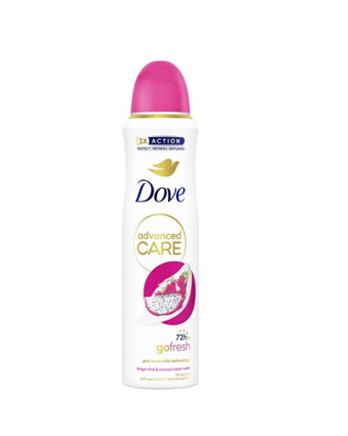 Ingrijire Personala & Cosmetice - Antiperspirant Dove Advanced Care Spray Dragon fruit & Coconut Cream, 200 ml