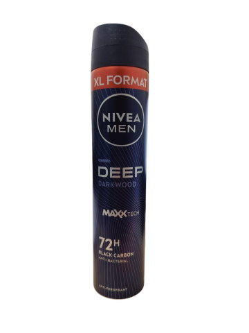 Ingrijire Personala & Cosmetice - Antiperspirant Nivea Men Deep Darkwood, 72h, 200 ml