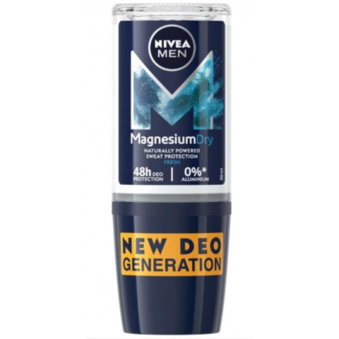 Ingrijire Personala & Cosmetice - Antiperspirant roll-on, Nivea Magnesium Dry Original, 50 ml