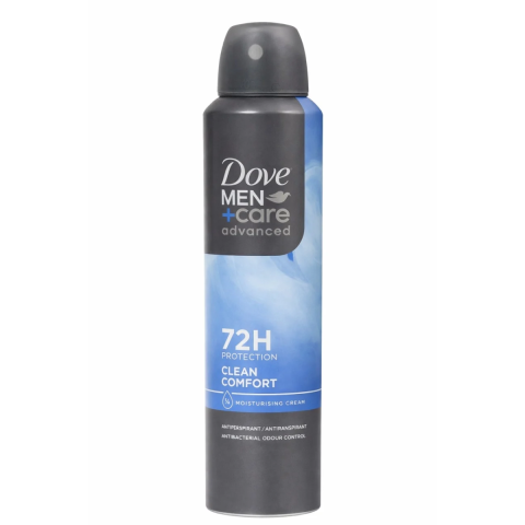 Ingrijire Personala & Cosmetice - Antiperspirant spray, Dove Men, Clean Comfort, 72h, 250 ml