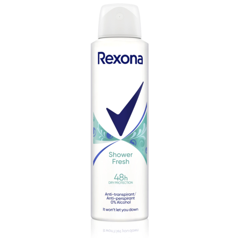 Ingrijire Personala & Cosmetice - Antiperspirant Spray Rexona Shower Fresh, 48 h, 150 ml
