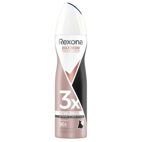 Ingrijire Personala & Cosmetice - Antitranspirant Deodorant Spray Rexona Maximum Protection Invisible, 96 h, 150 ml