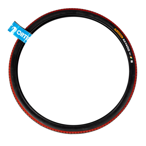 Sport & Travel - Anvelopa bicicleta 28x1.75', ETRTO 47-622, model M-1400, negru/rosu, profil Street