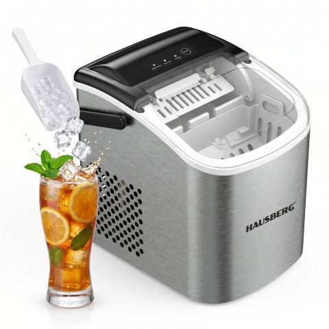 Aparate frigorifice - Aparat de preparat gheata Hausberg HB-6019IN, 1.2L