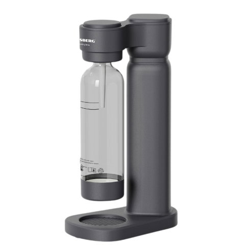 Cani filtrante - Aparat preparare Sifon Hausberg HB-6040GR, Recipient 1L, Gri