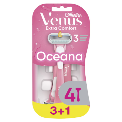 Ingrijire Personala & Cosmetice - Aparate de ras de unica folosinta Gillette Venus Oceana Extra Comfort, 4 buc