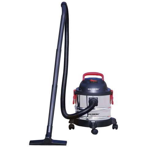 Electrocasnice & Climatizare - Aspirator cu sac Hausberg HB-2836IN, aspirare umeda si uscata, functie suflare, 15L, 2000 W
