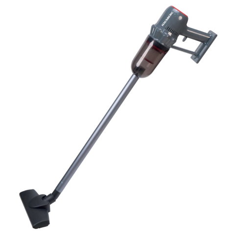 Electrocasnice & Climatizare - Aspirator vertical 2 in 1 Hausberg HB-2024GR, fara sac, aspirare uscata, 0.7 L, 600-800 W