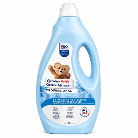 Balsam de Rufe - Balsam Concentrat de Rufe Coccolino Professional Fresh, 5 L, 200 spalari