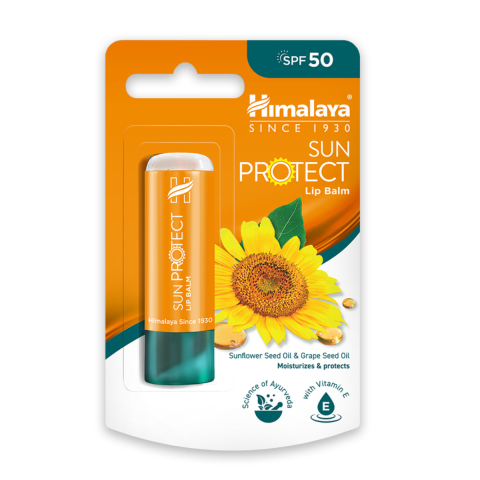 Ingrijire Personala & Cosmetice - Balsam de buze Himalaya cu protectie UV, 5 g