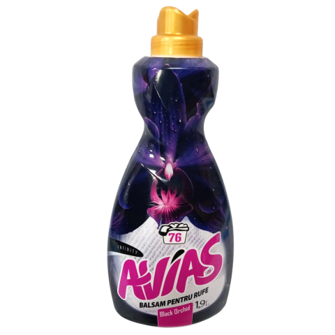 Casa, Gradina & Bricolaj - Balsam de rufe Avias Black Orchid, 76 spalari, 1,9 L