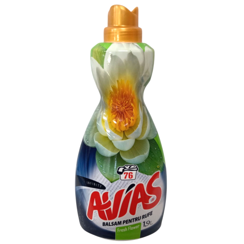 Casa, Gradina & Bricolaj - Balsam de rufe Avias Fresh Flower, 76 spalari, 1,9 L