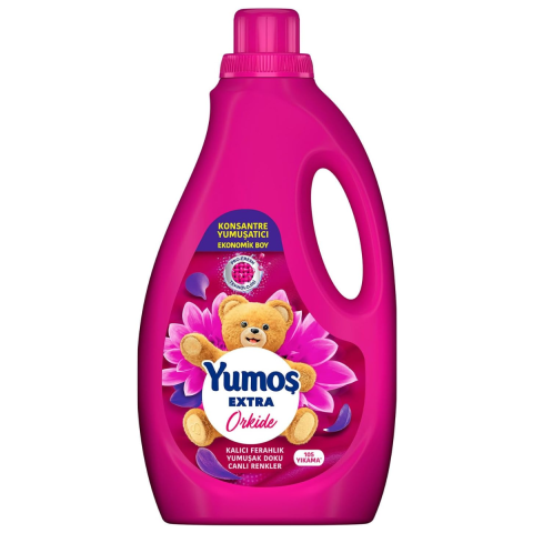 Ingrijire Haine - Balsam de rufe Yumos Extra, Orhidee, 105 spalari, 2520 ml