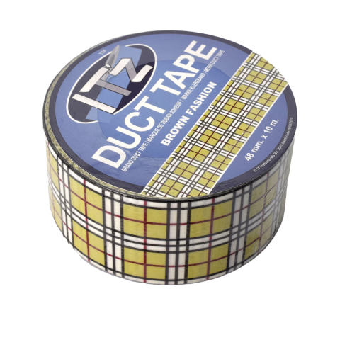 Birotica & Papetarie - Banda adeziva Itz Duct Tape, 10 m x 4.8 cm, Brown fashion