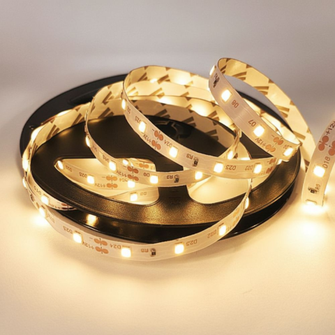 Casa, Gradina & Bricolaj - Banda LED 12V, 14.4W/M 60LED/m, IP20, R5050 3000K, Delight DL66511 - rola 5m