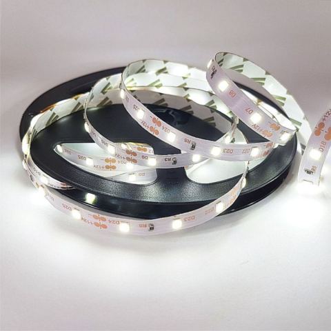 Casa, Gradina & Bricolaj - Banda LED 12V, 14.4W/M 60LED/m IP20, R5050 4100K, Delight DL66512- rola 5m