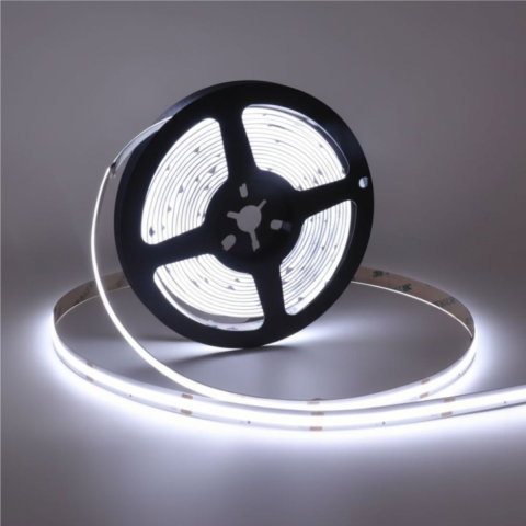 Benzi LED - Banda LED COB 300LED/m 12W/m IP20 6000K 12V, Spin SPN6816, 5m, 1 buc