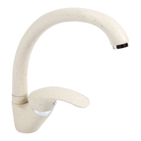 Casa, Gradina & Bricolaj - Baterie monocomanda pipa mobila 210mm bej