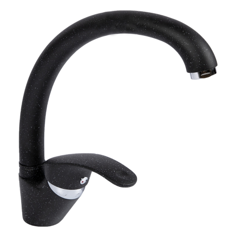 Casa, Gradina & Bricolaj - Baterie monocomanda pipa mobila 210mm negru