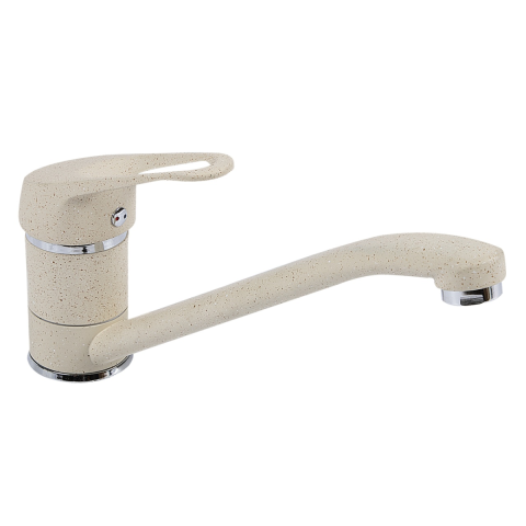 Casa, Gradina & Bricolaj - Baterie monocomanda pipa mobila 226mm bej