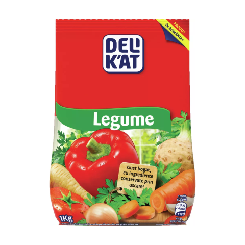 Condimente & Mixuri - Baza de mancare Delikat, Gust de legume, 1 kg