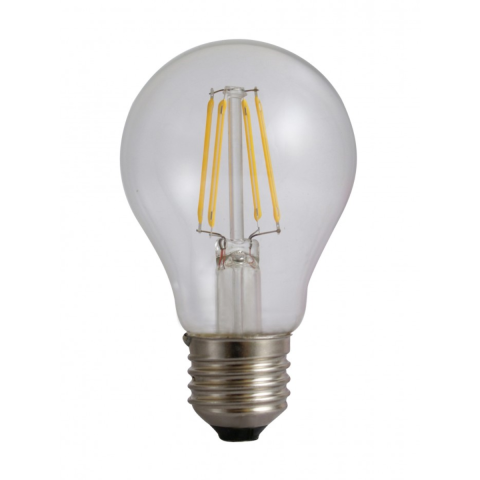 Becuri - Bec Filament E27, model A60, 4W=45W, 6500K, lumina rece, Spin SPN6613, 1 buc