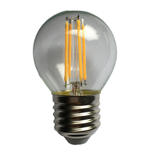 Casa, Gradina & Bricolaj - Bec Filament Sferic E27, 4W=45W, 4000K, lumina neutra, Spin SPN6622, 1 buc