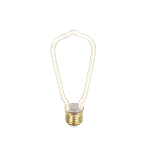 Casa, Gradina & Bricolaj - Bec LED Neon ST64 4W/2200K/360lm, Spin SPN6671K, 1 buc