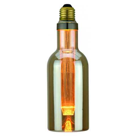Casa, Gradina & Bricolaj - Bec LED SMD Tub Tip Sticla 2.5W/200lm/2000k E27, Spin SPN6687, 1 buc