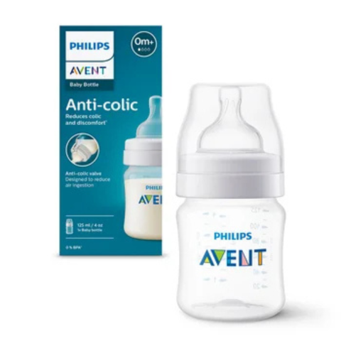 Jucarii, Copii & Bebe - Biberon anti-colici Philips Avent, 0 luni+, 125 ml, SCY100/01