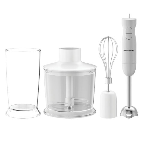 Electrocasnice & Climatizare - Blender 3 in 1 Hausberg HB-7701AB, 500 W, 2 viteze, capacitate pahar 700 ml, tocator 500 ml