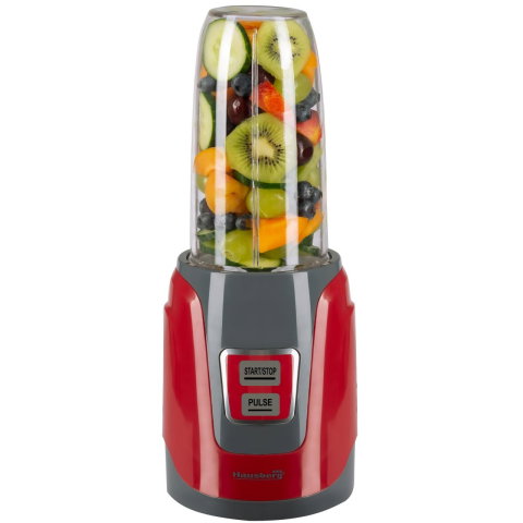 Electrocasnice & Climatizare - Blender Hausberg HB-7675RS, 1000 W, capacitate 1L