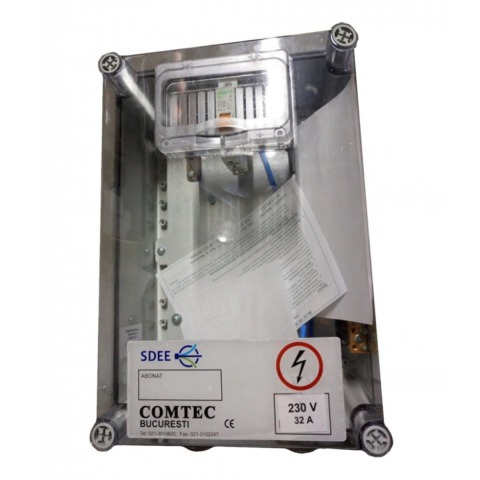 Tablouri electrice - Bloc de masura BMPM 32A monopolar, Comtec PF0019-00035, 1 buc