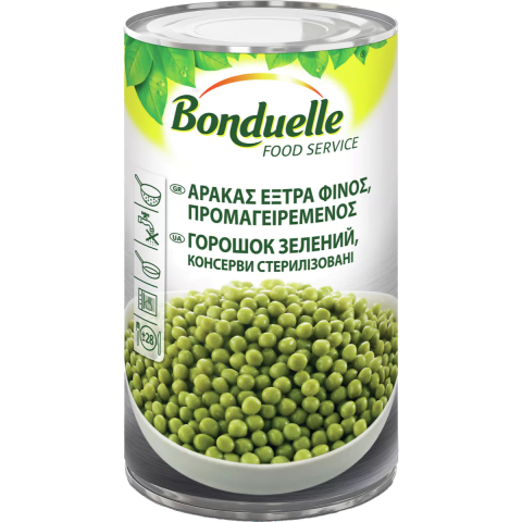 Conserve - Bonduelle Mazare Verde Boabe, 4 kg