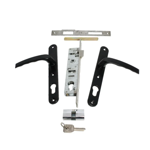 Casa, Gradina & Bricolaj - Broasca cu butuc si silduri NEAGRA pentru usa (yala)