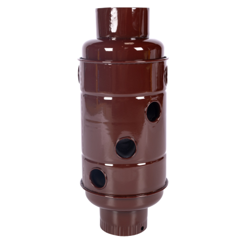 Casa, Gradina & Bricolaj - Burlan recuperator caldura, rotund, 120 mm, Maro