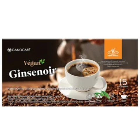 Ceai si Cafea - Cafea GanoCafe Vegan Ginsenoir, 15 plicuri x 21 g