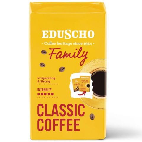 Ceai si Cafea - Cafea macinata, Eduscho Family, 250 g