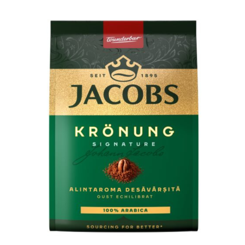 Ceai si Cafea - Cafea macinata Jacobs Kronung Alintaroma, 100g