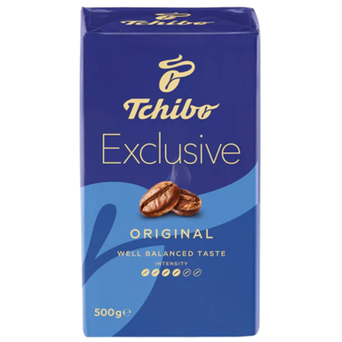 Ceai si Cafea - Cafea macinata Tchibo Exclusive, 500 g