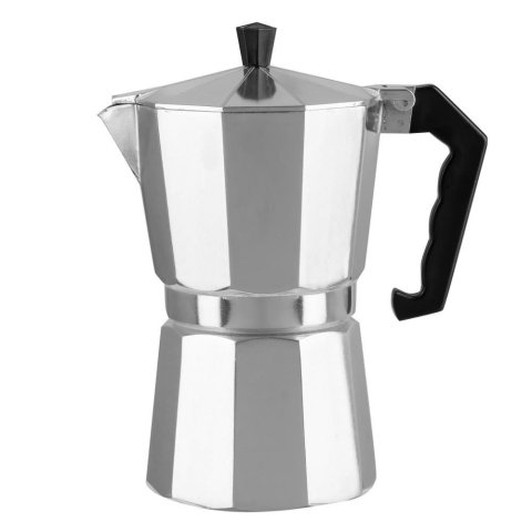 Espressoare pentru aragaz - Cafetiera Ertone ERT-MN 453, 360 ml, Pentru 12 cesti, material aluminiu