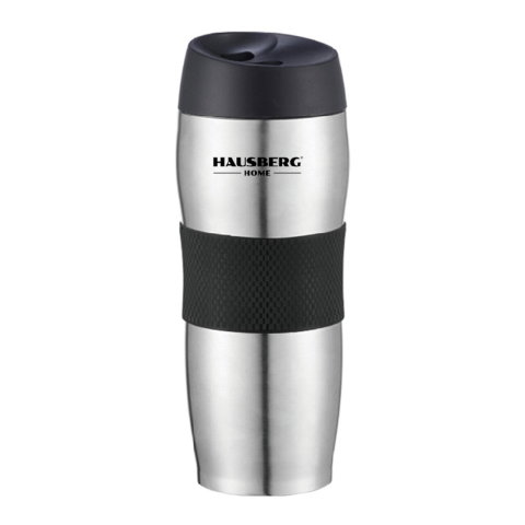 Termosuri si Cani termos - Cana termos Hausberg HB-H1459, capacitate 450 ml, Inox