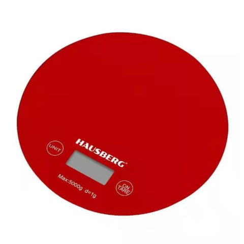 Cantare de bucatarie - Cantar de bucatarie Hausberg HB-6010RS, 5 kg