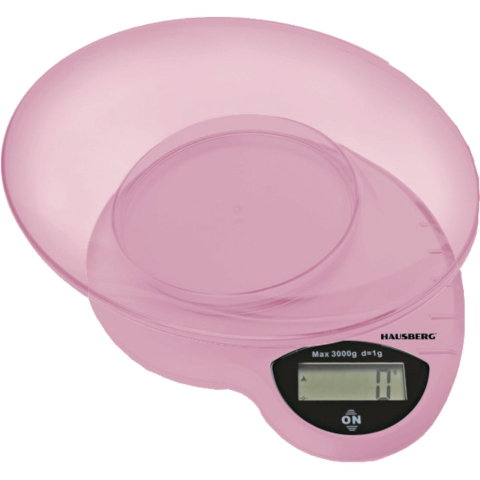 Cantare de bucatarie - Cantar de bucatarie Hausberg HB-6015RZ, 3 kg