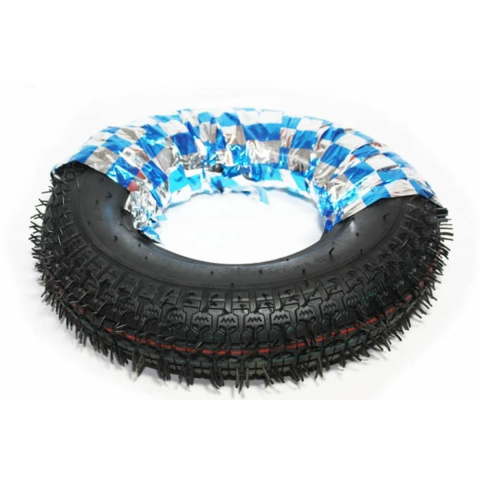 Accesorii echipamente pentru transport si ridicat - Cauciuc + camera Micul Fermier 4.00-8, profil floare, premium