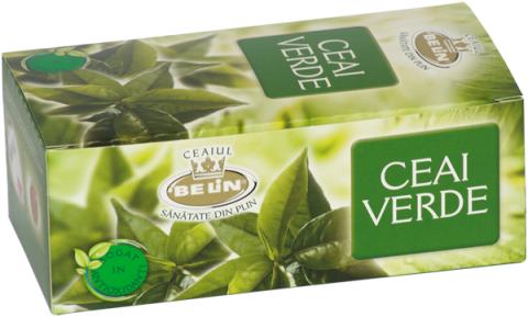 Ceai si Cafea - Ceai verde Belin, 20 plicuri, 40 gr