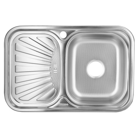Sanitare - Chiuveta bucatarie Freddo SN9030D, pentru blat, 77x48 cm, cuva dreapta, anticalcar, inox
