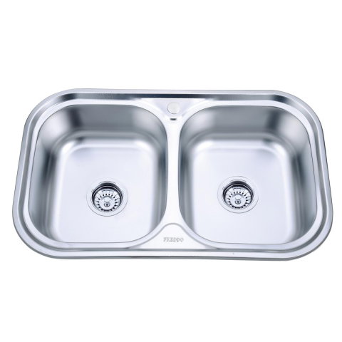 Sanitare - Chiuveta bucatarie Freddo SN9031, 78x39x48 cm, pentru blat