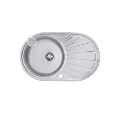 Sanitare - Chiuveta Freddo SN 9004D, 76x45 cm, stanga, Inox