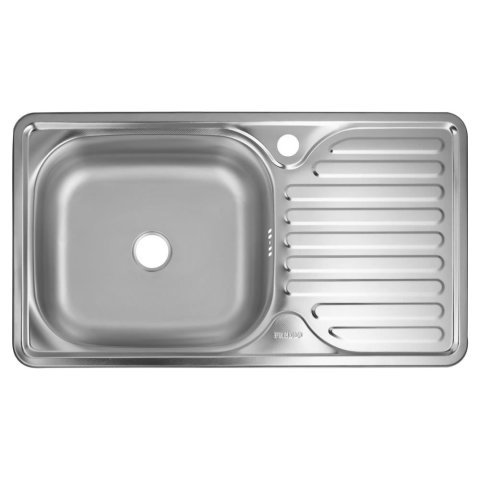 Sanitare - Chiuveta pentru bucatarie Freddo SN8002S, Cuva stanga, 76x42 cm, Inox